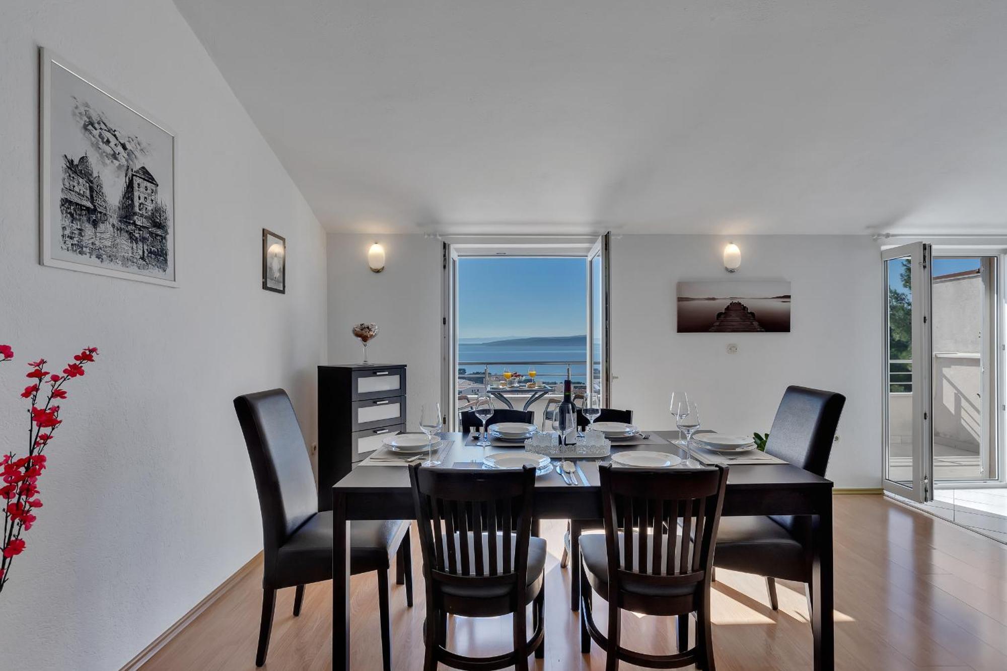 Apartman Sara Baška Voda Εξωτερικό φωτογραφία